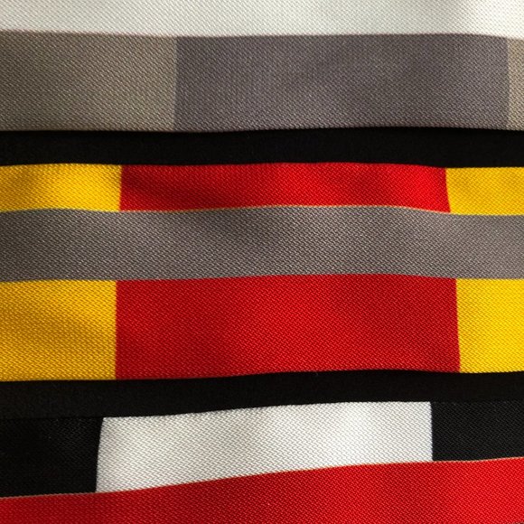 Johnathan Saunders Size 42 US 6 Ladies Dress - Short Sleeved - Patterned Hem - Picture 5 of 7